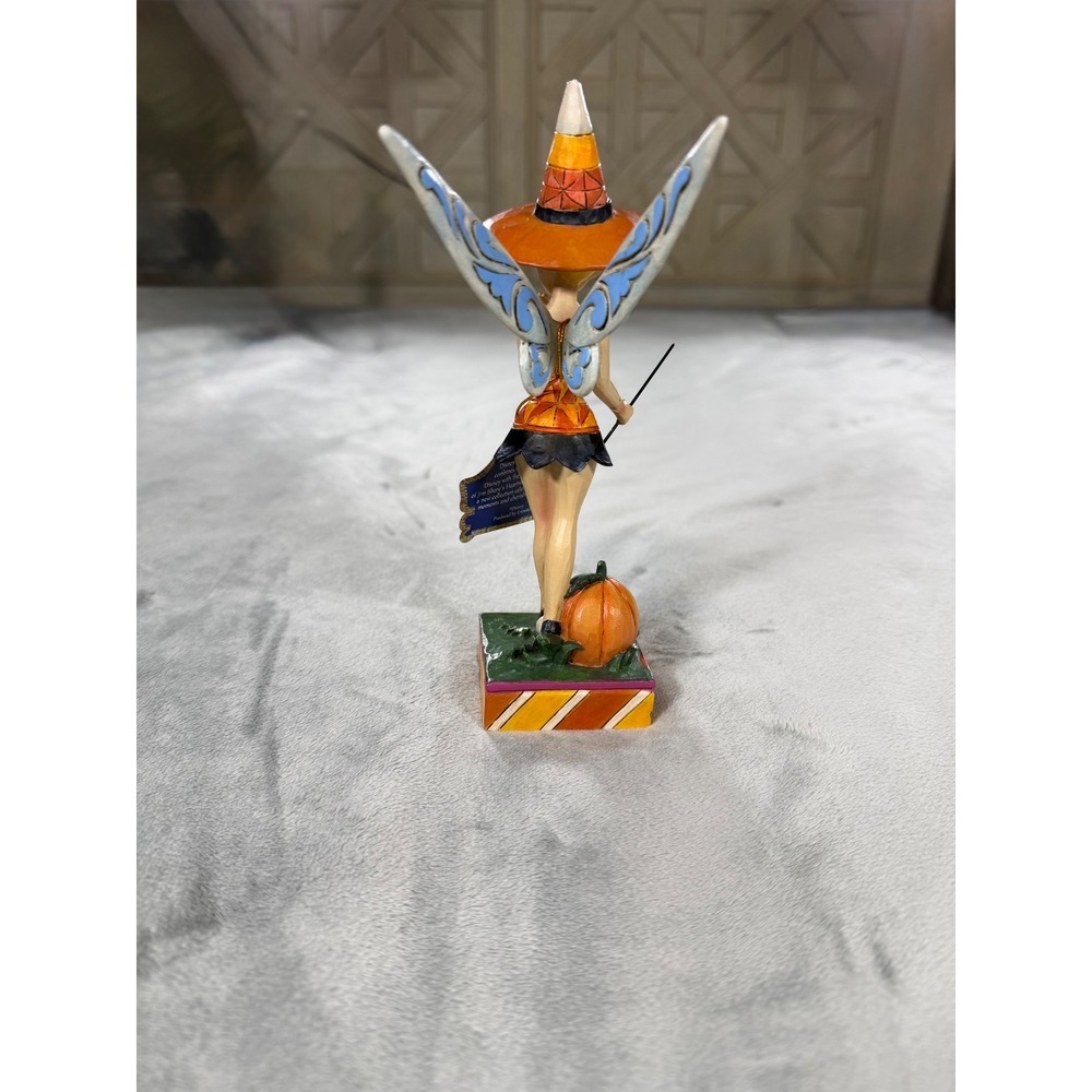 Jim Shore Tinkerbell Sweet Spell Halloween Figurine 4057949 Retired Disney - Picture 2 of 9